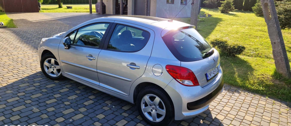 Peugeot 207 cena 16800 przebieg: 129107, rok produkcji 2010 z Bełchatów małe 407